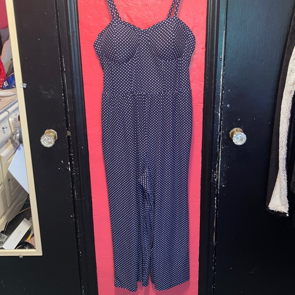 Polka dot jumpsuit